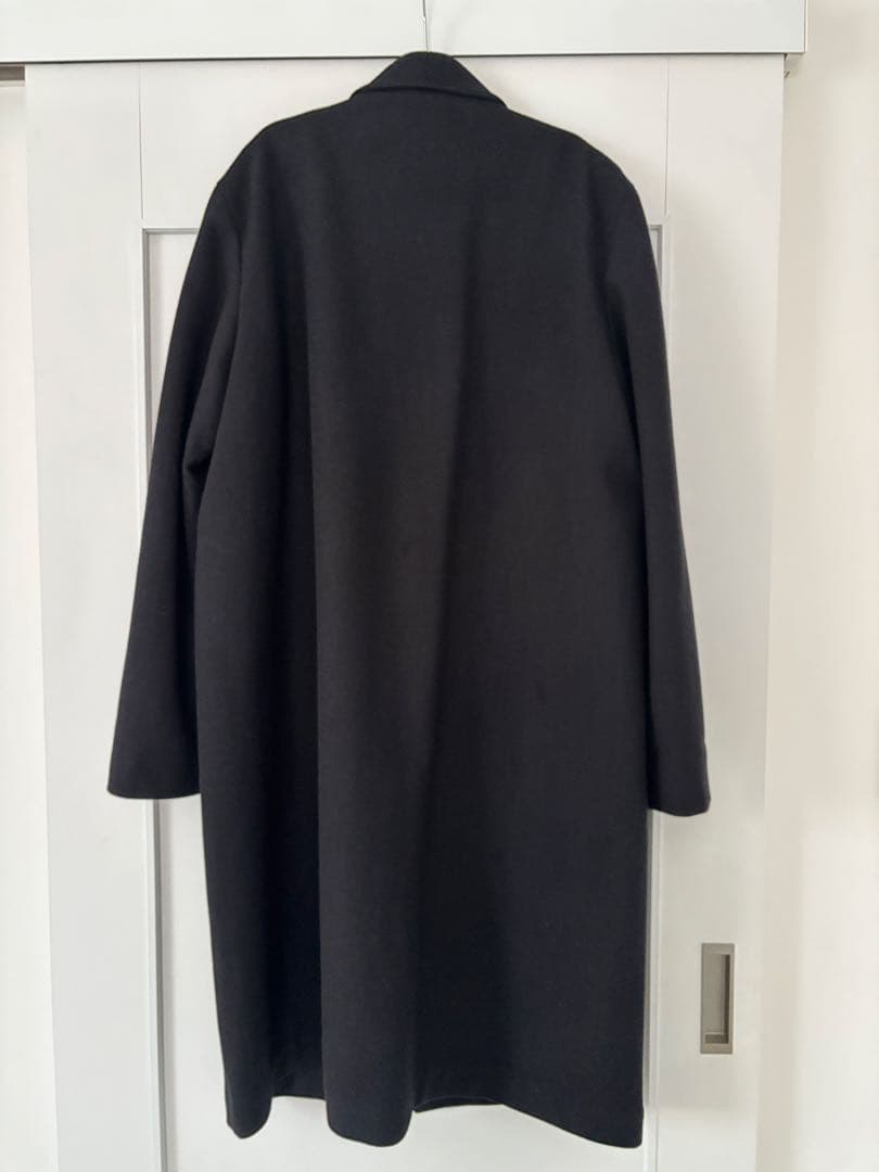 【美品】UNIQLO ルメール 黒 ロングコート L