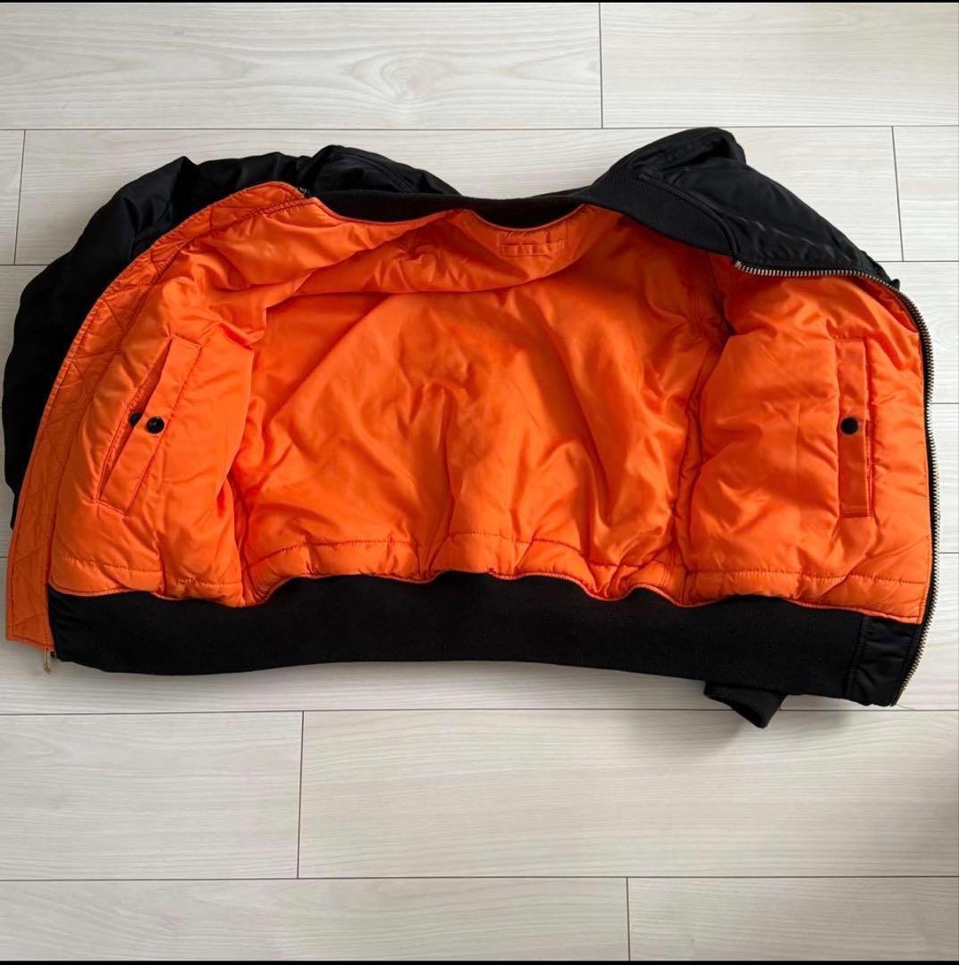 アルファ ma-1ジャケット