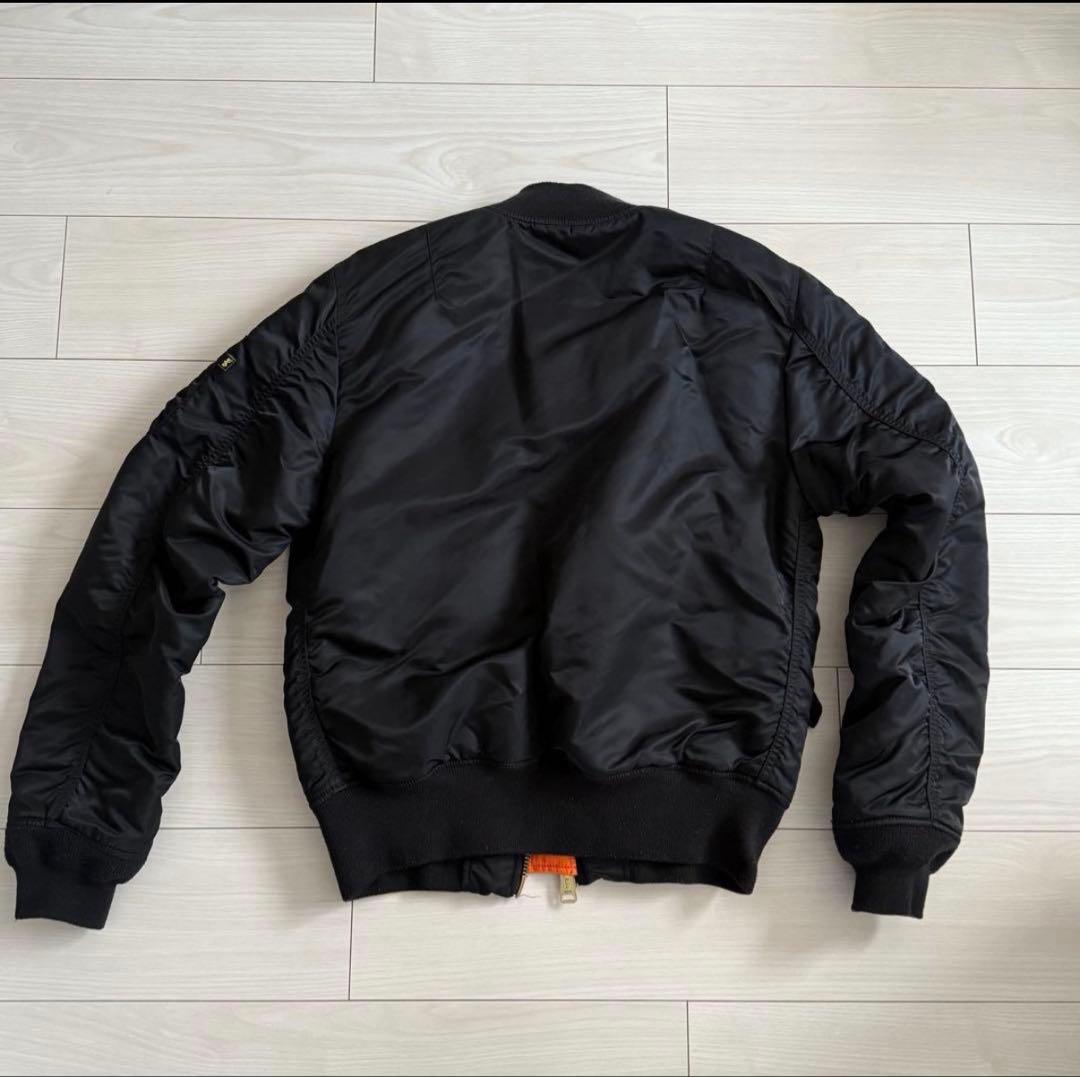 アルファ ma-1ジャケット