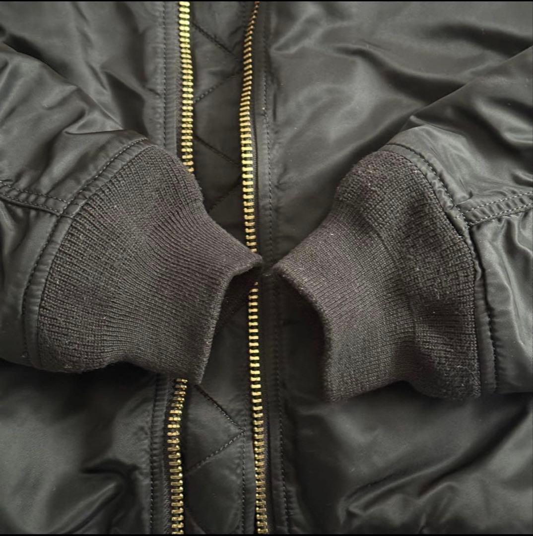 アルファ ma-1ジャケット