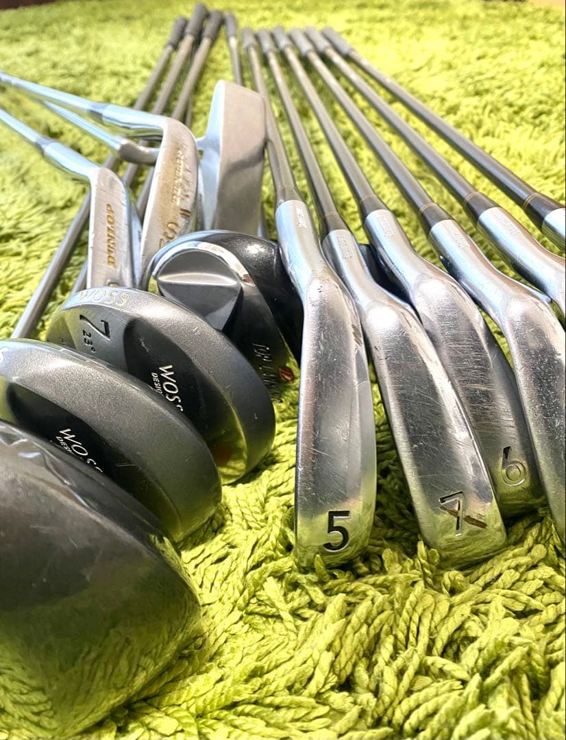 【極美品】即コースOK！豪華14本！ツアーステージ＆ダンロップ フルセット激安！