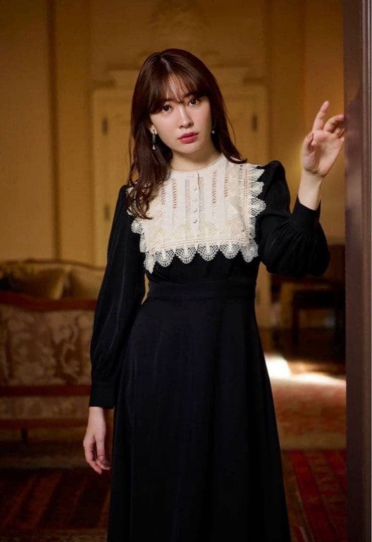 herlipto Le Grand Midi Dress ロングワンピース