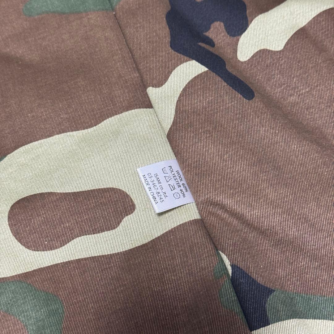 reversal rvddw ウールコート　カモフラ　刺繍　ワッペン　那須川天心