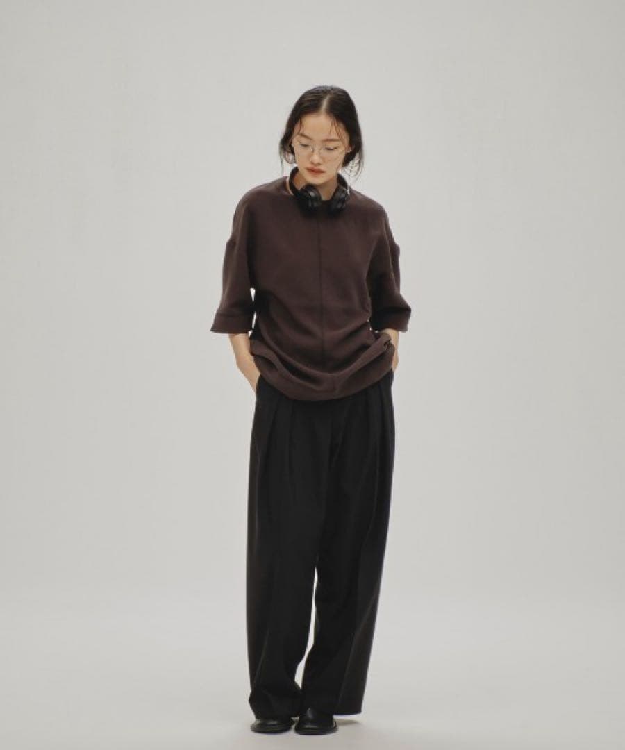 TODAYFUL Twill Wide Trousers美品