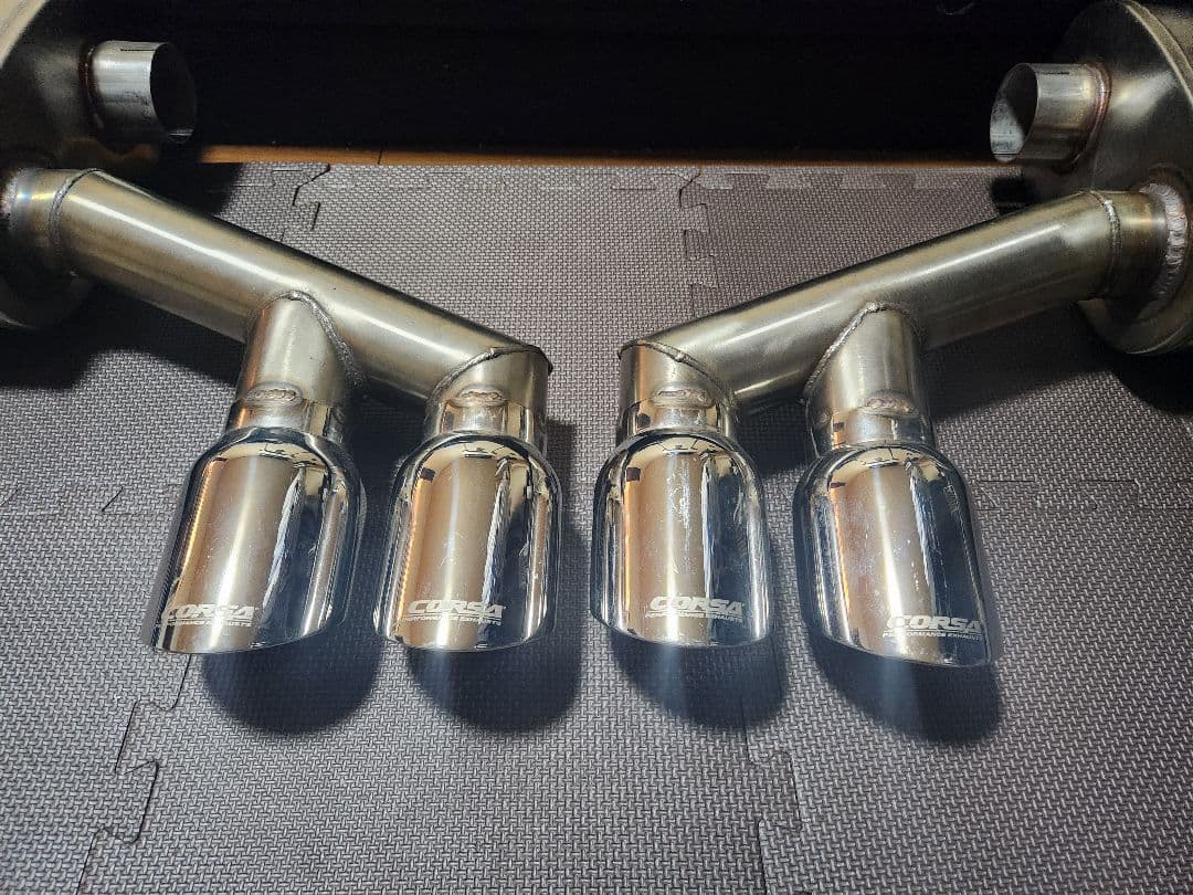 シボレー コルベット C5 1997-2004 エキゾーストシステム マフラー