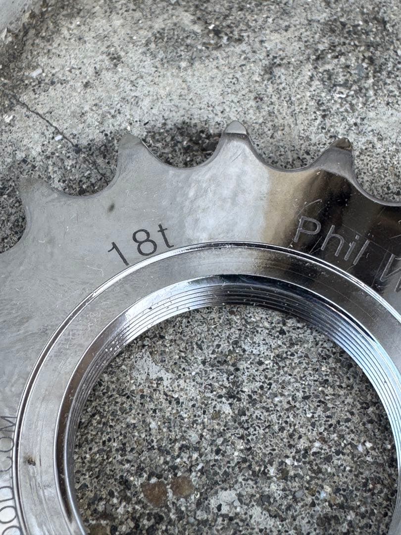 パーツ PHILWOOD TRACK COG 1/8 18t