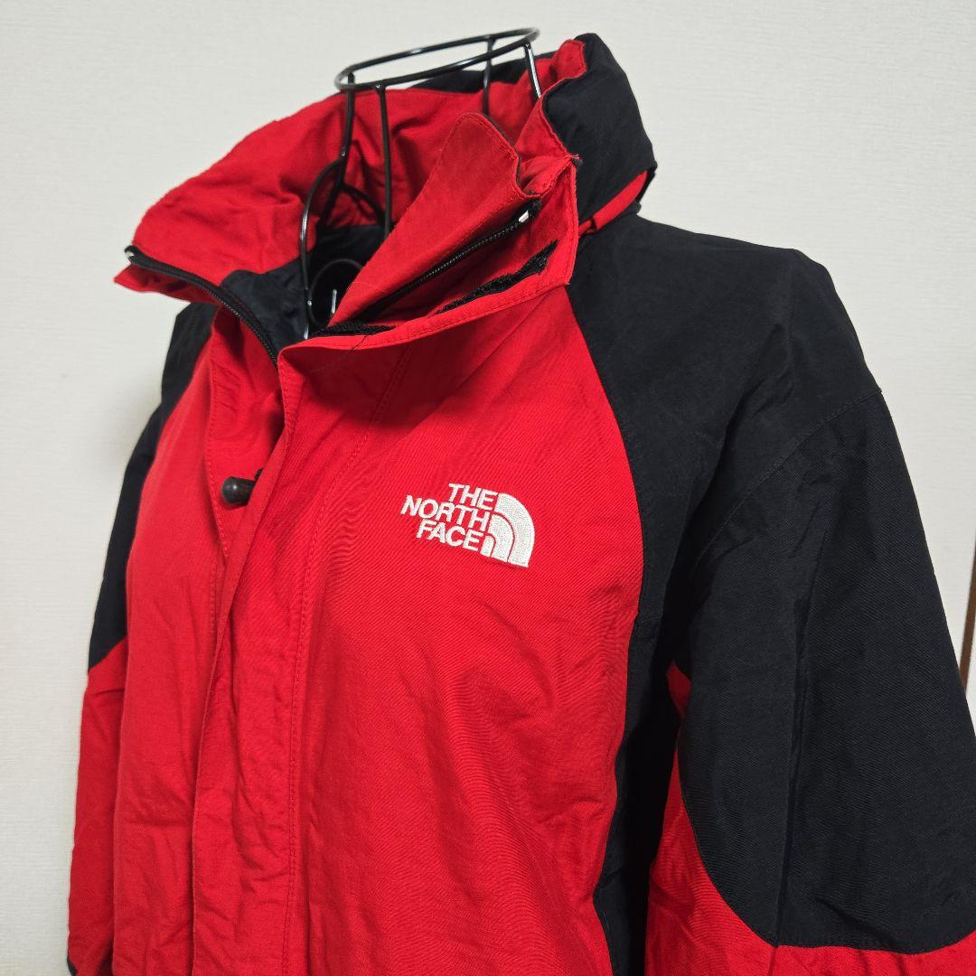 希少 THE NORTH FACE ノースフェイス スノボ スキーウェア 赤 黒