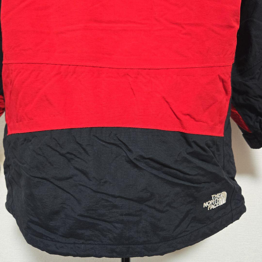 希少 THE NORTH FACE ノースフェイス スノボ スキーウェア 赤 黒