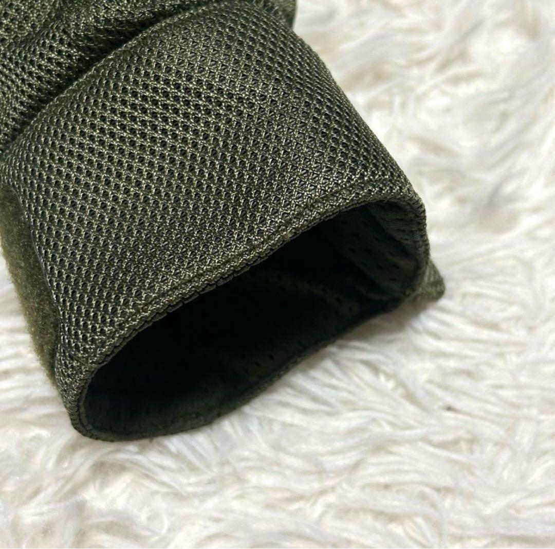 美品　カドヤ　メッシュジャケット　L カーキ系　バイクウェア