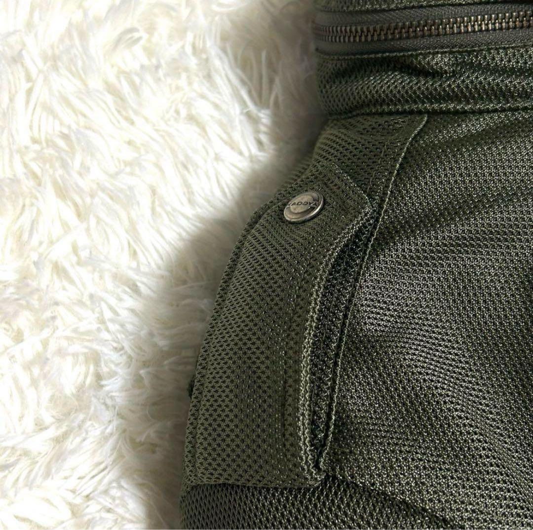 美品　カドヤ　メッシュジャケット　L カーキ系　バイクウェア