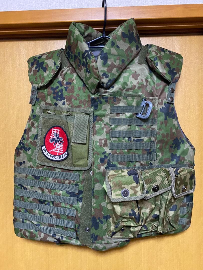 値下げ&即決！【陸自ボディアーマー】陸上自衛隊_迷彩_防弾チョッキレプリカ
