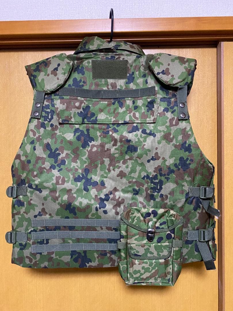 値下げ&即決！【陸自ボディアーマー】陸上自衛隊_迷彩_防弾チョッキレプリカ