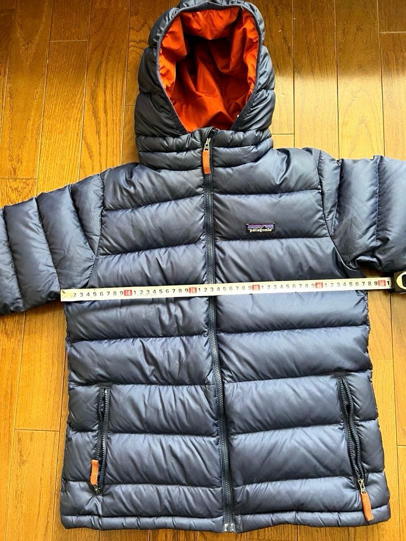 パタゴニア ダウン キッズ　ネイビー 150 160 値下げ⭐︎早い者勝ち⭐︎