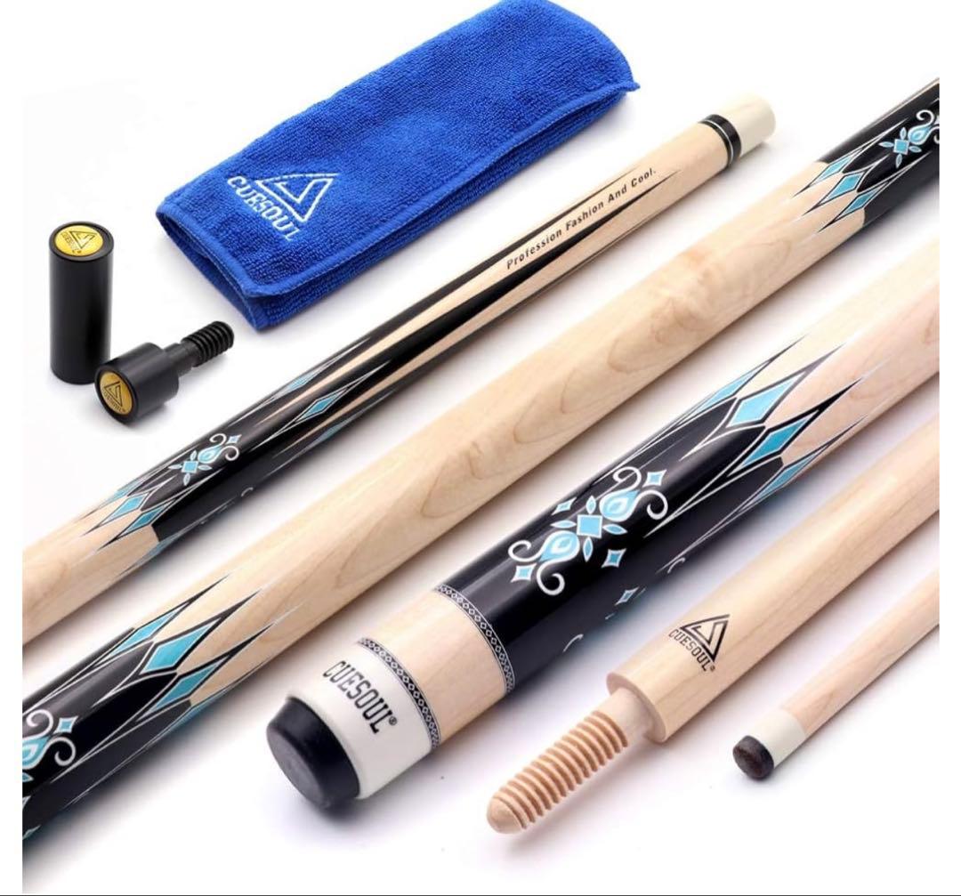CUESOUL ビリヤード キュー ケース付き