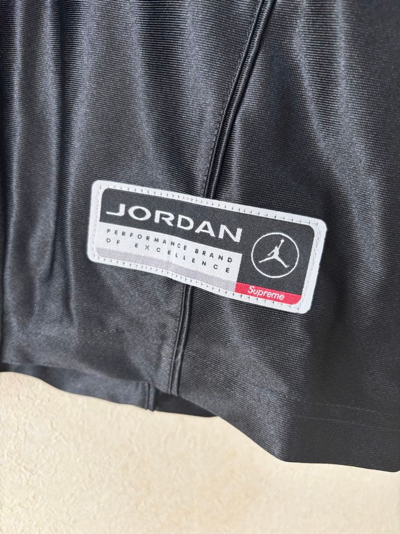 Supreme Jordan Warm Up Jersey black Mサイズ