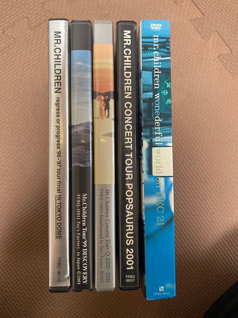 Mr.Children ライブ DVD5枚セット ミスチル