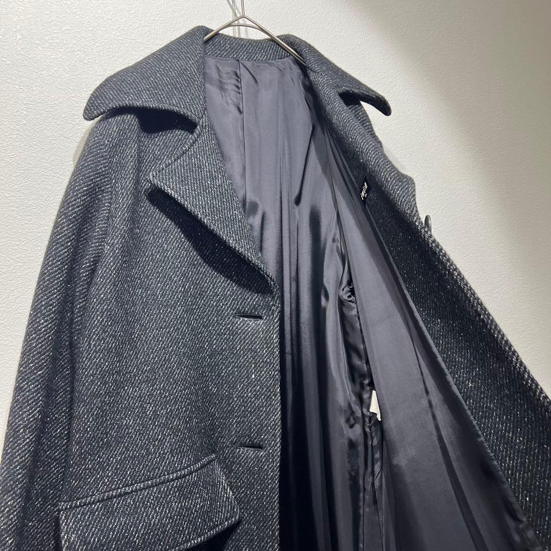 希少 美品 90s Y’s 上質 ウール スーパーロング チェスターコート