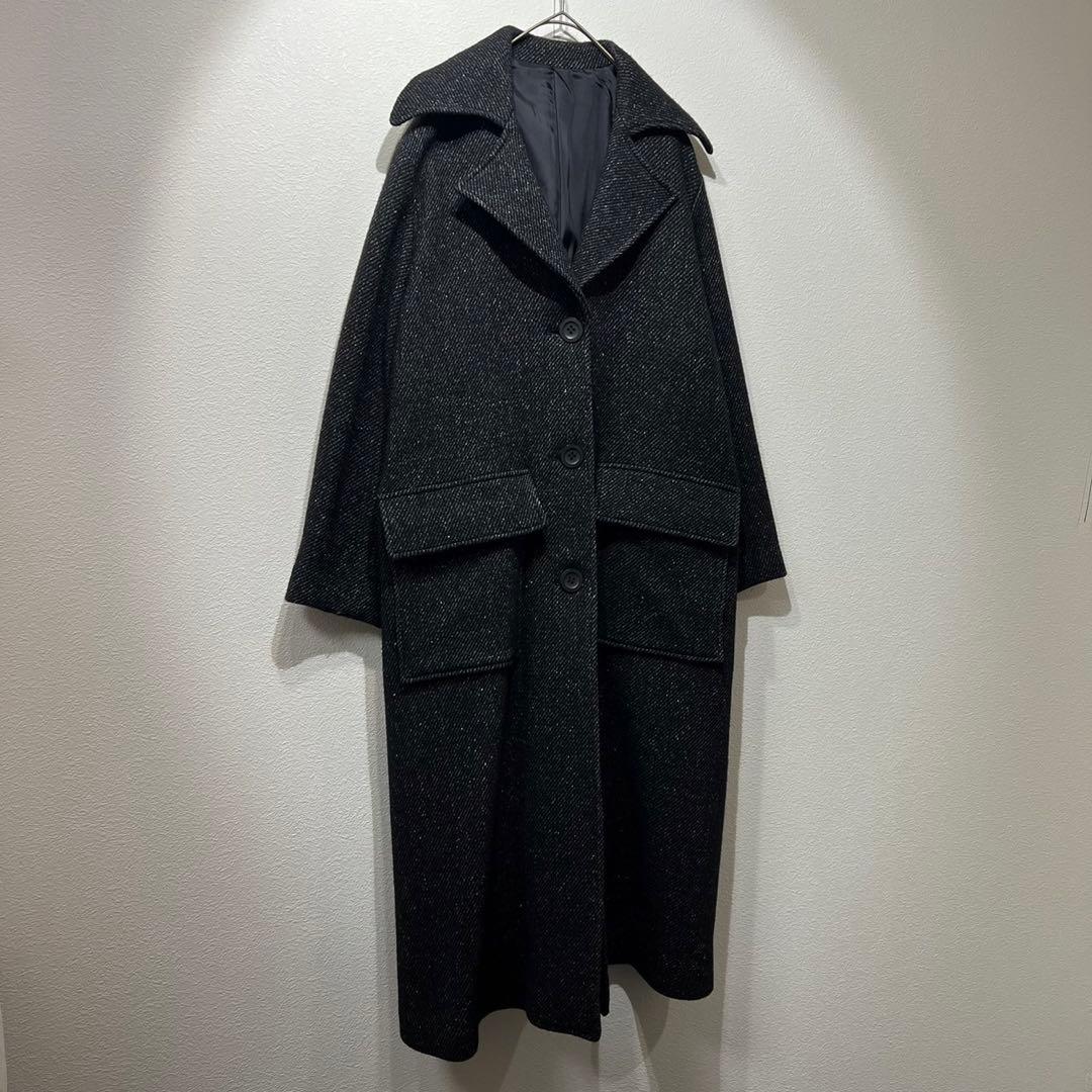 希少 美品 90s Y’s 上質 ウール スーパーロング チェスターコート