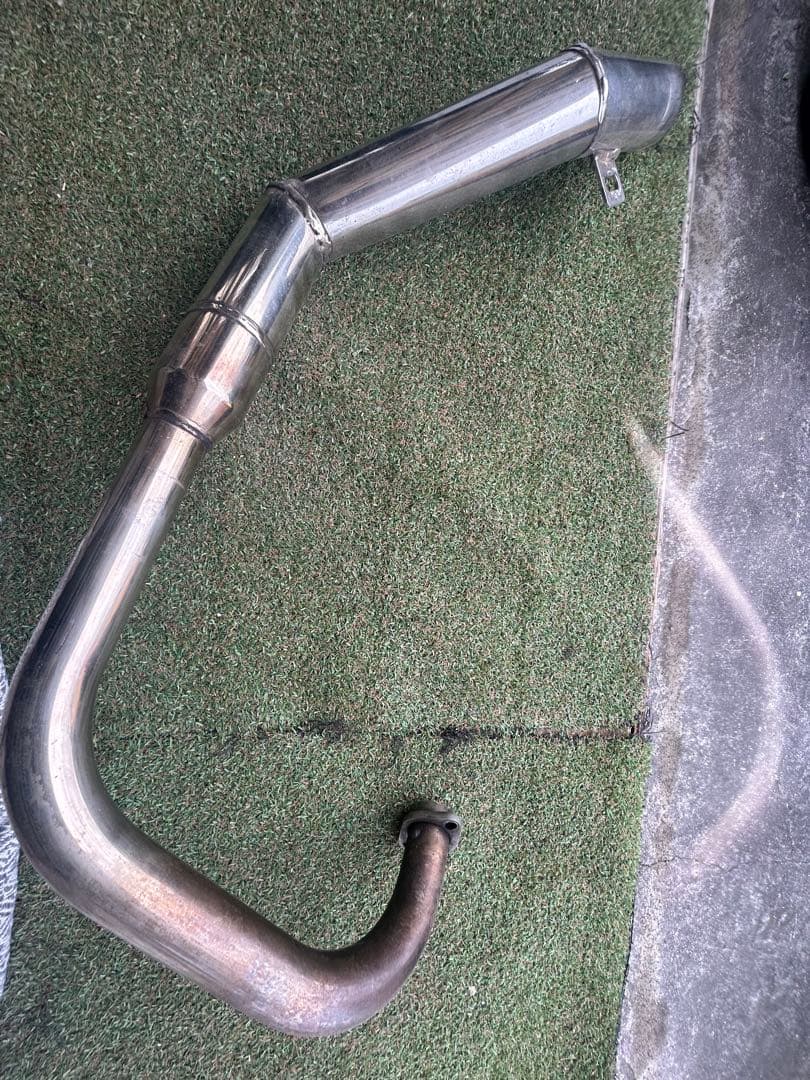 エイプ 50 キャブ車 ワンズ菅 one's&m サイレンサー付き