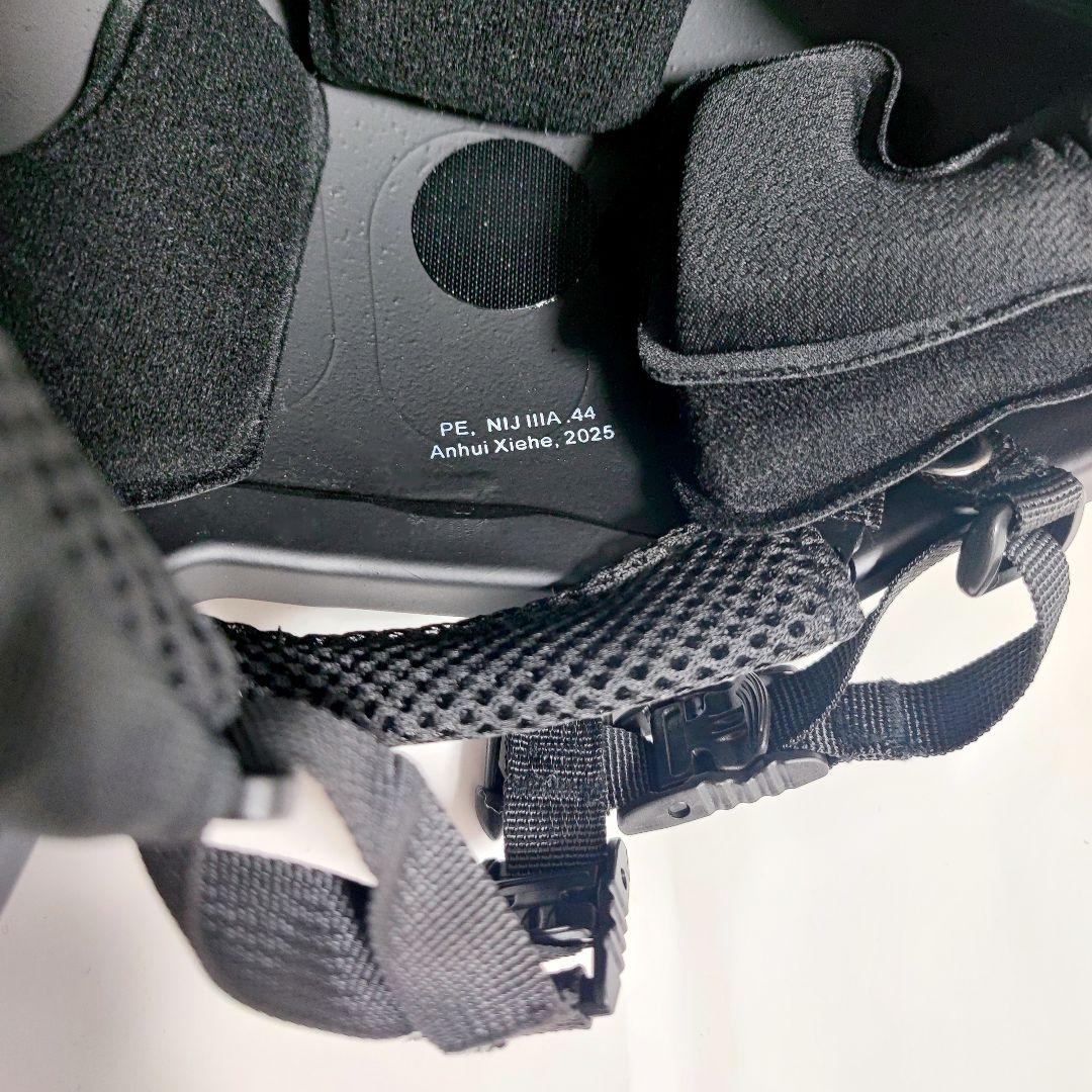 NIJ IIIA レベル3A 防弾ヘルメット BK 55～62cm 新品未使用