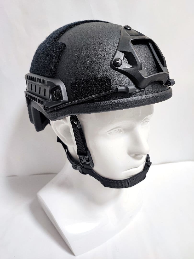 NIJ IIIA レベル3A 防弾ヘルメット BK 55～62cm 新品未使用