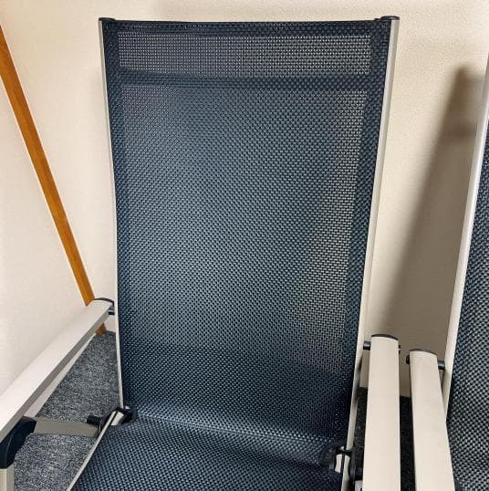 【美品】CASA リクライニングチェア フットレスト付き