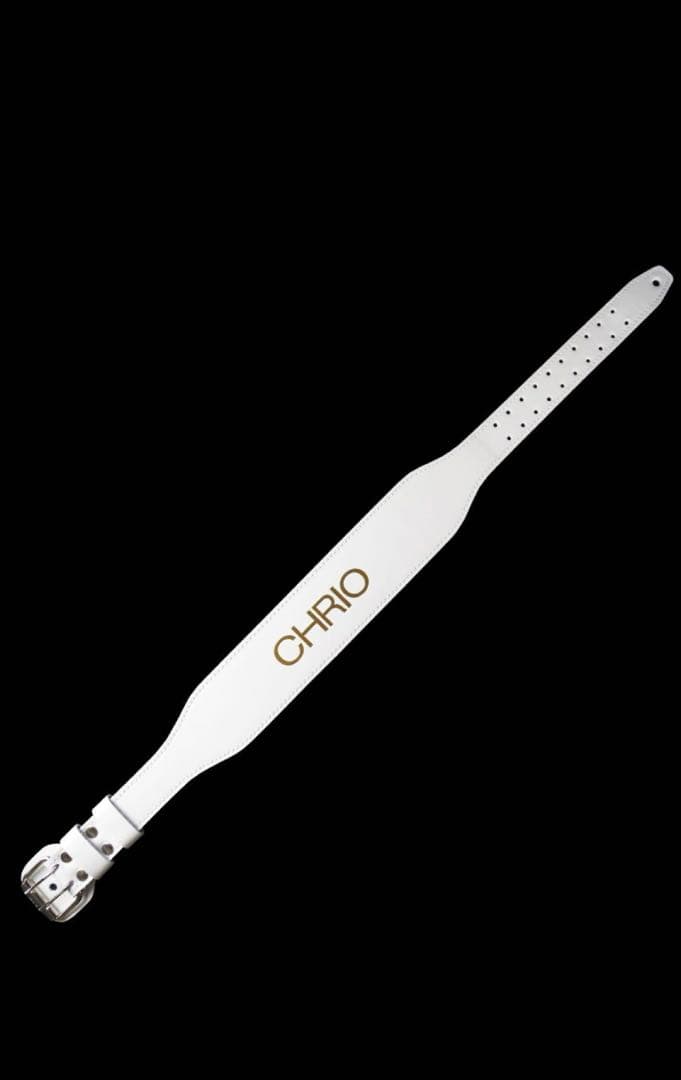 【新品未使用】リフティングプロ ホワイト　トレーニングベルト