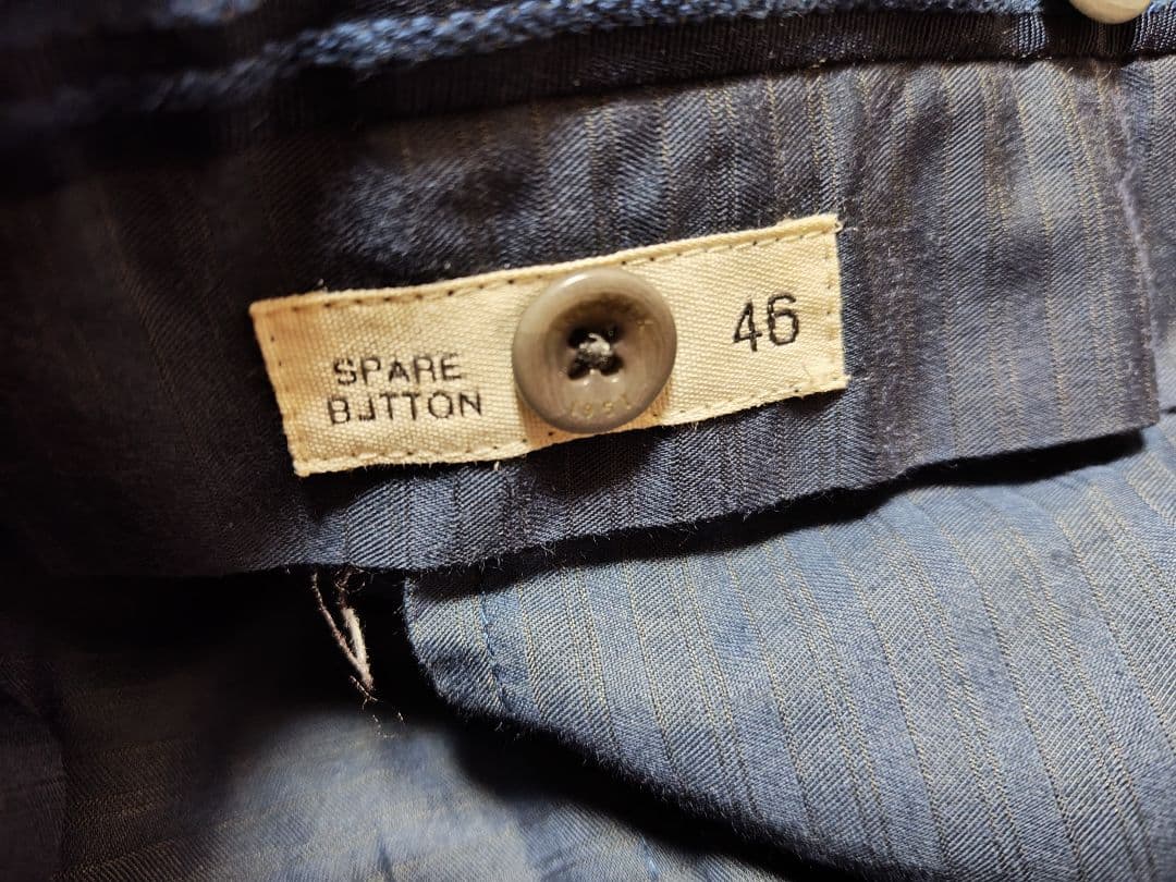 INCOTEX スラックス ツイード風 グレー 46 スリムフィット 秋冬