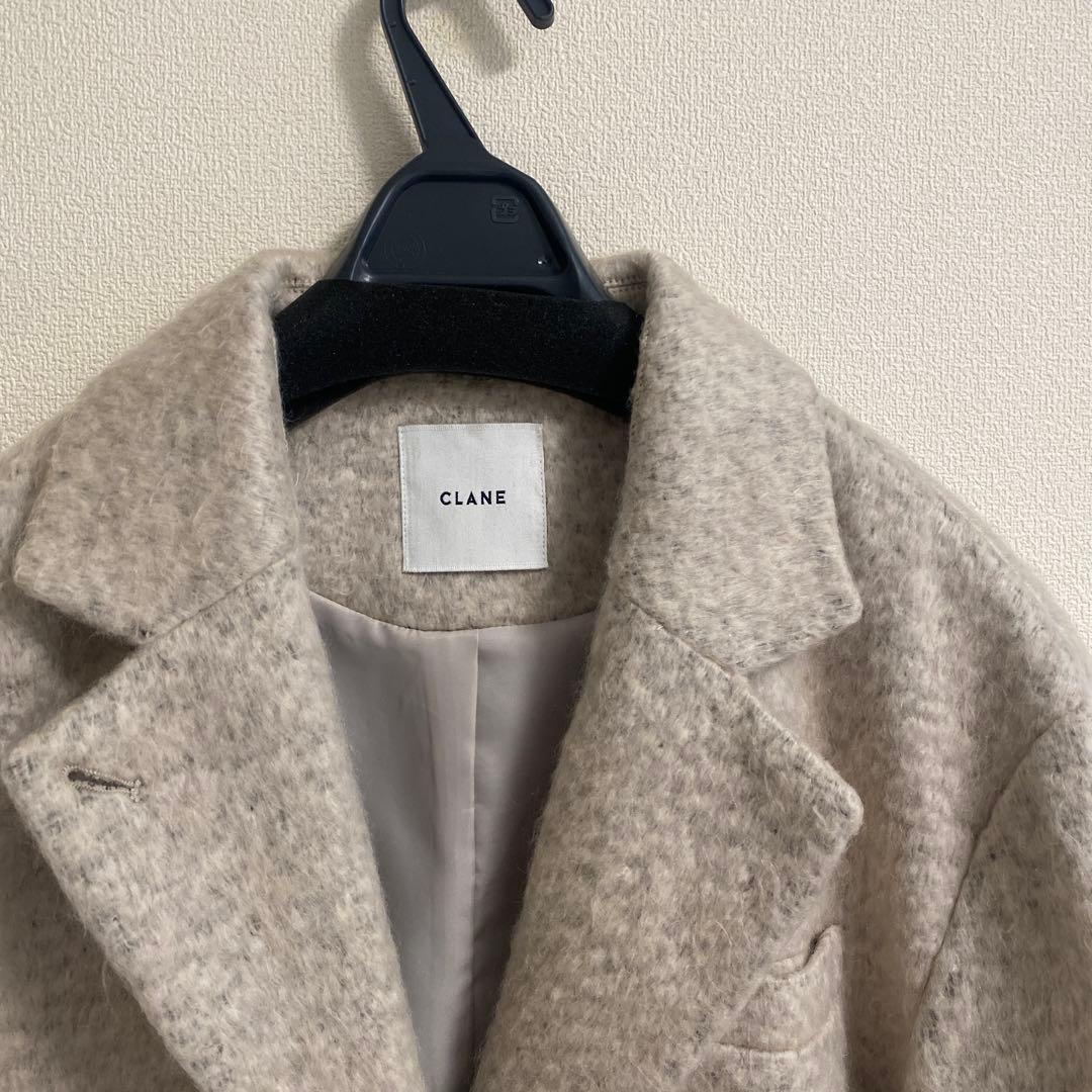 最終値下げクラネ　MIX SHAGGY OVER TAILORED JACKET