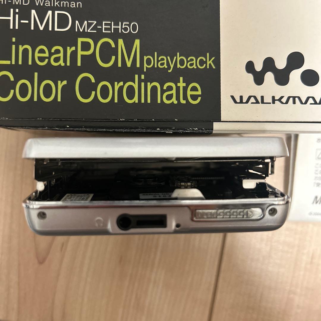 SONY ソニー MDウォークマン ポータブルMDプレーヤー MZ-EH50