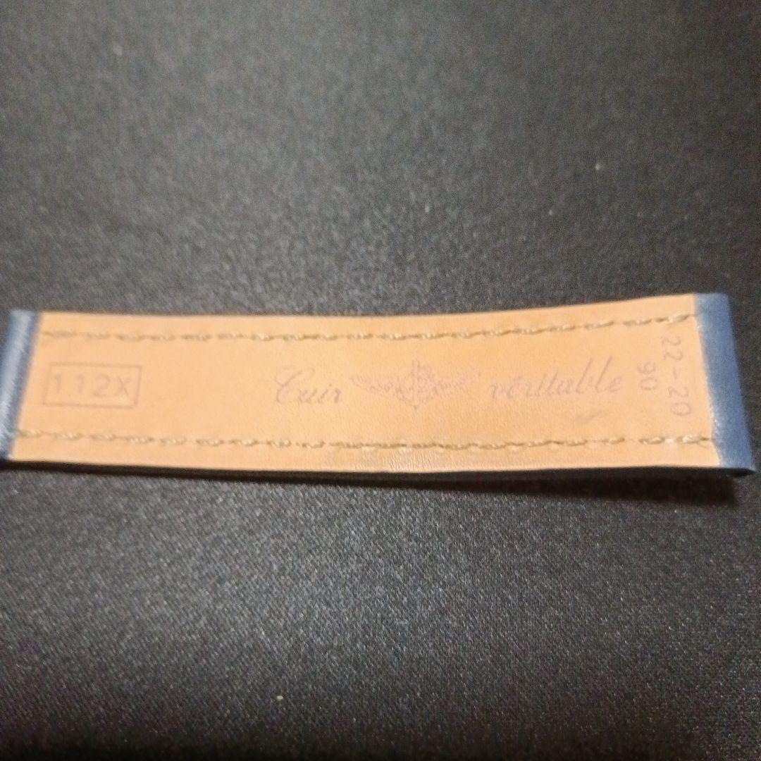 NATOさん専用！BREITLING レザーベルト ネイビー