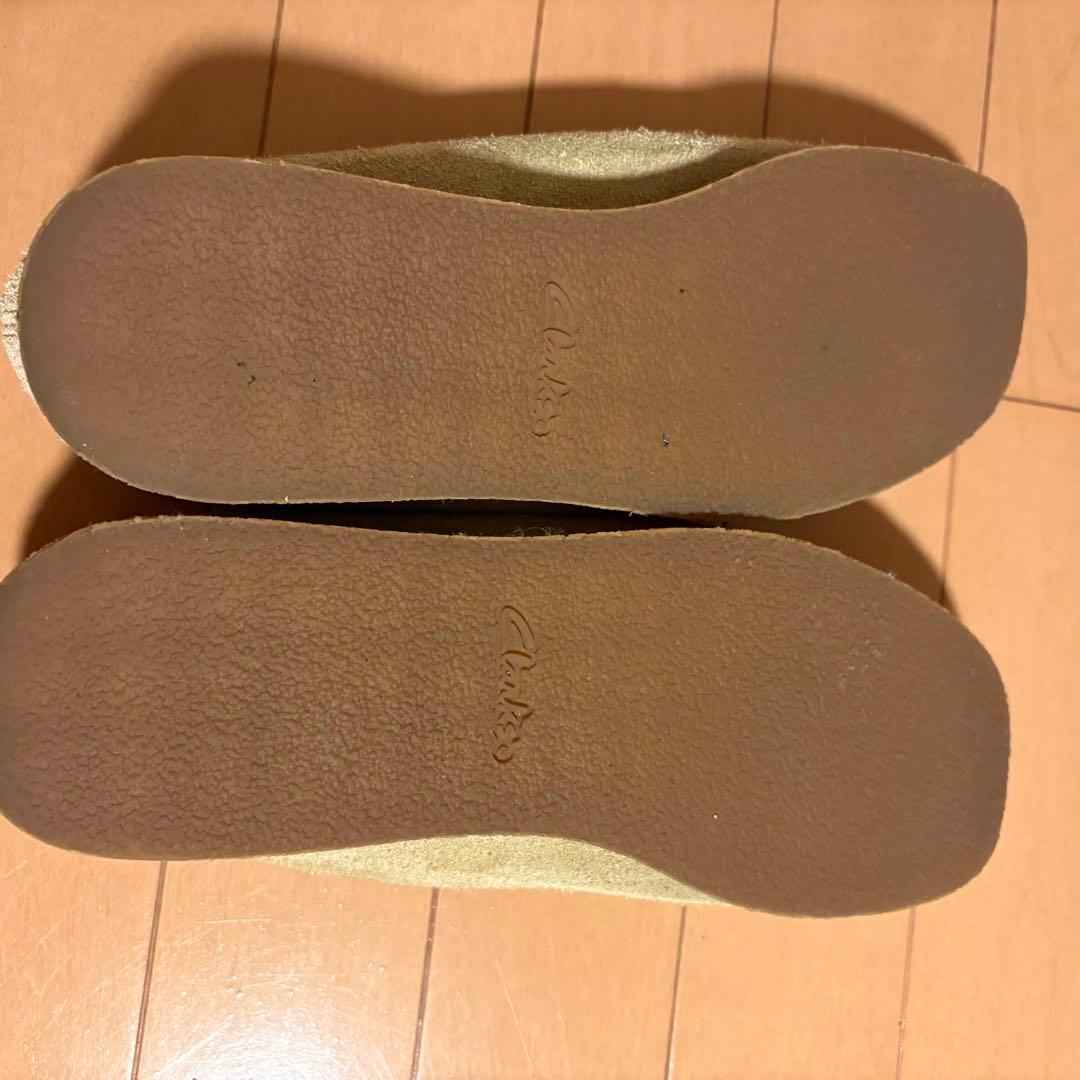 clarks ワラビー ベージュ 靴紐 alwayth クラークス miji