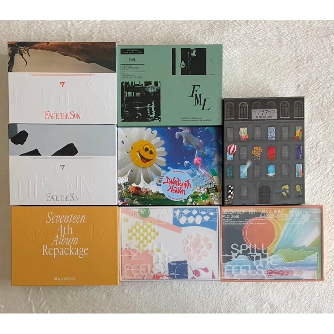 SEVENTEEN アルバム kit まとめ売り