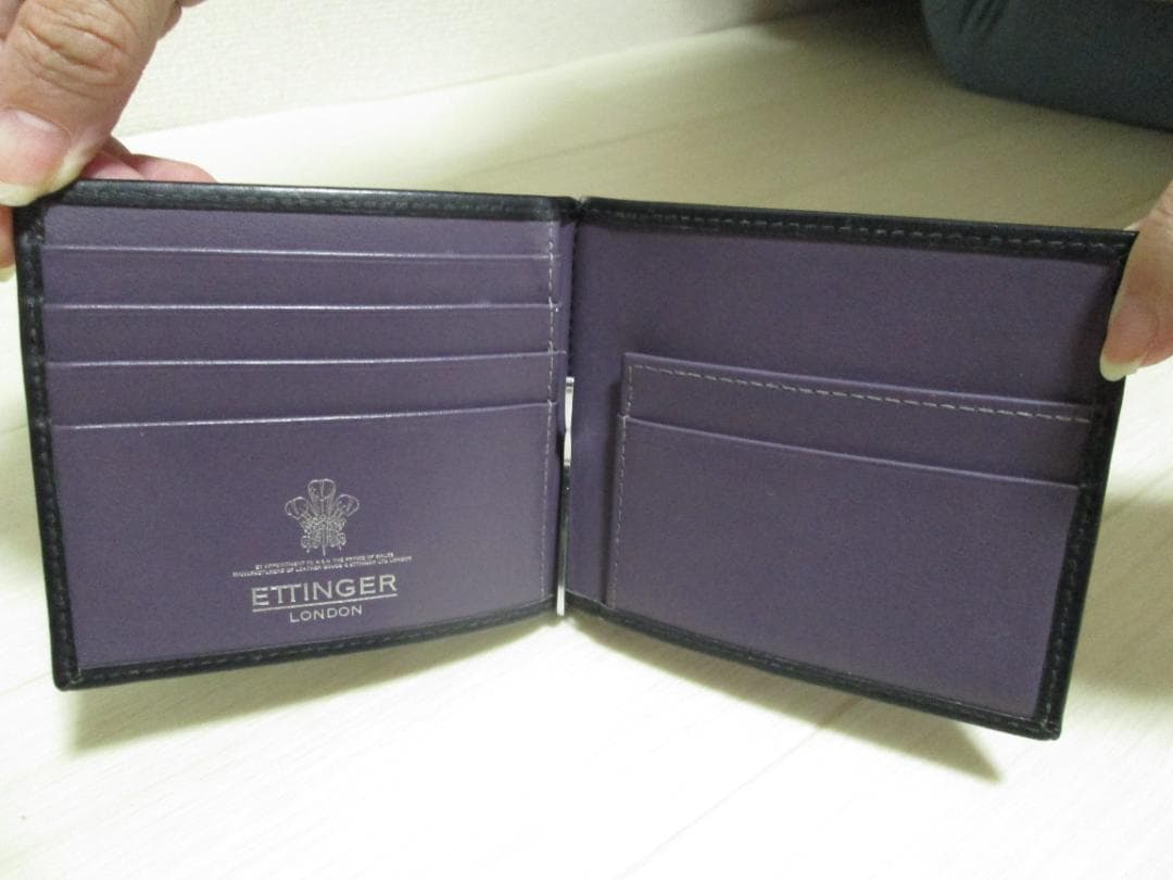 task様 ETTINGER マネークリップ パープル エッティンガー 紫