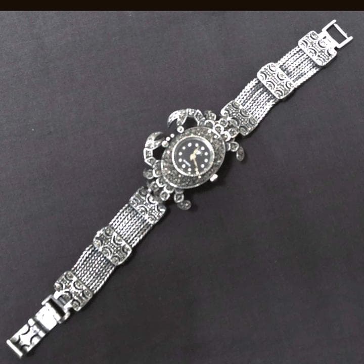 マーカサイトブレスウォッチＭＫ０２カニモチーフ シルバー９２５