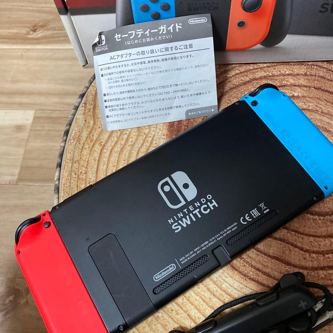 Nintendo Switch ニンテンドースイッチ本体　ネオン ⑦