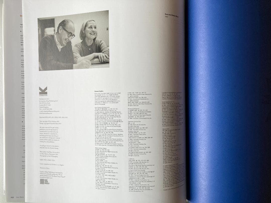 アート・デザイン・音楽 Saul Bass: A Life in Film & Design