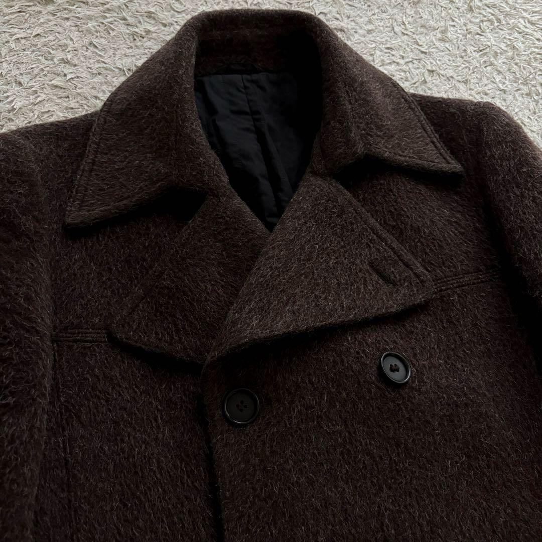★極希少 モヘア混★ CoSTUME HOMME 起毛 ピーコート