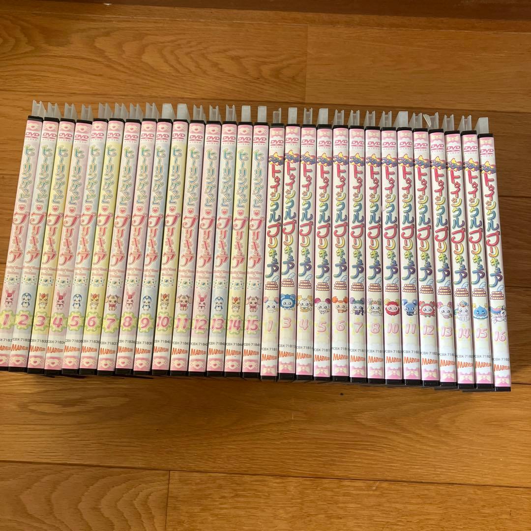 ヒーリングっどプリキュア全15巻スタートゥインクルプリキュア全16巻(2.9欠)