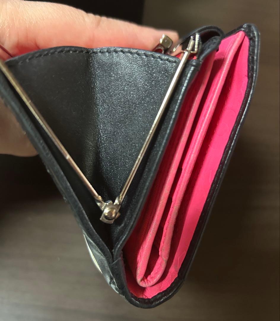 シャネル　二つ折り財布　カンボンライン　【おまけ付き　エルメスのりぼん】