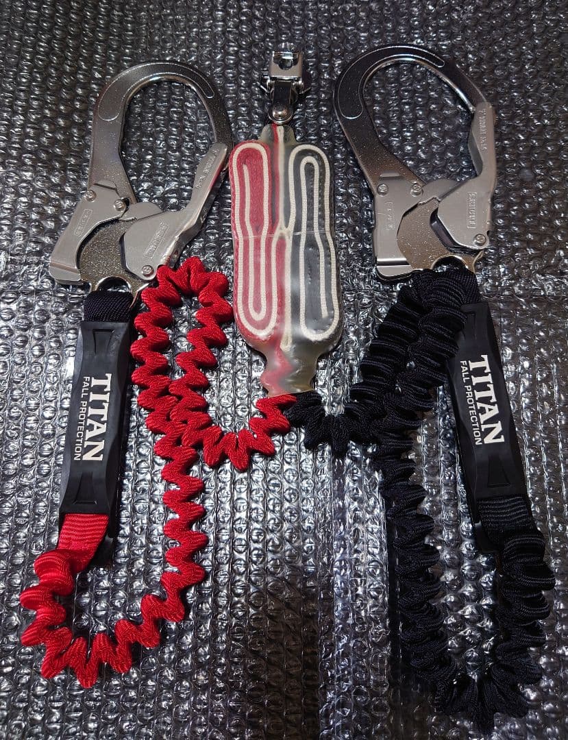 新規格品 タイタン安全帯 ランヤードダブル