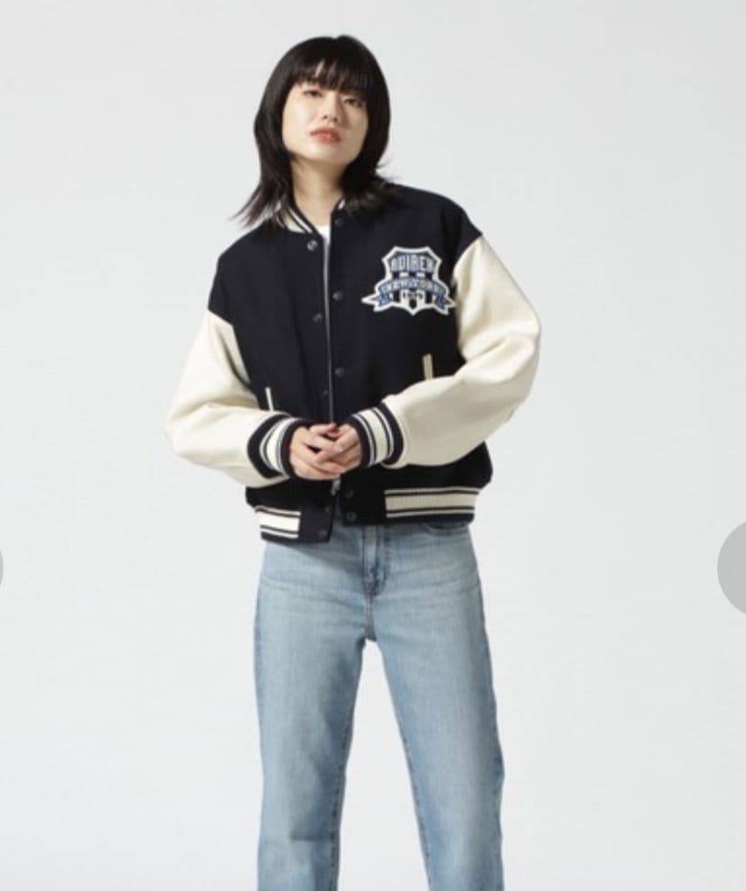 AVIREX　VARSITYJACKETTORCH & LAURELスタジャン革