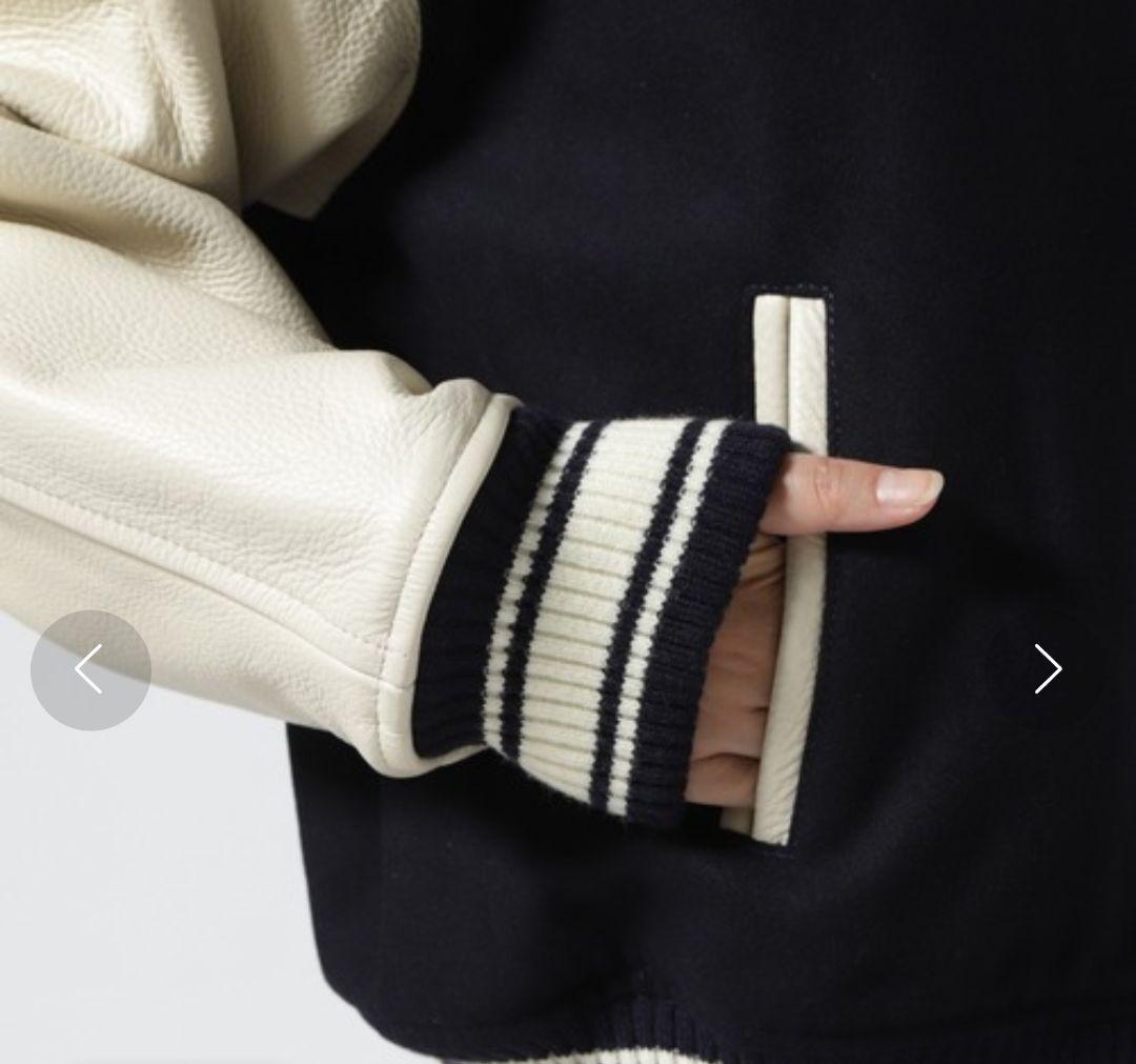 AVIREX　VARSITYJACKETTORCH & LAURELスタジャン革