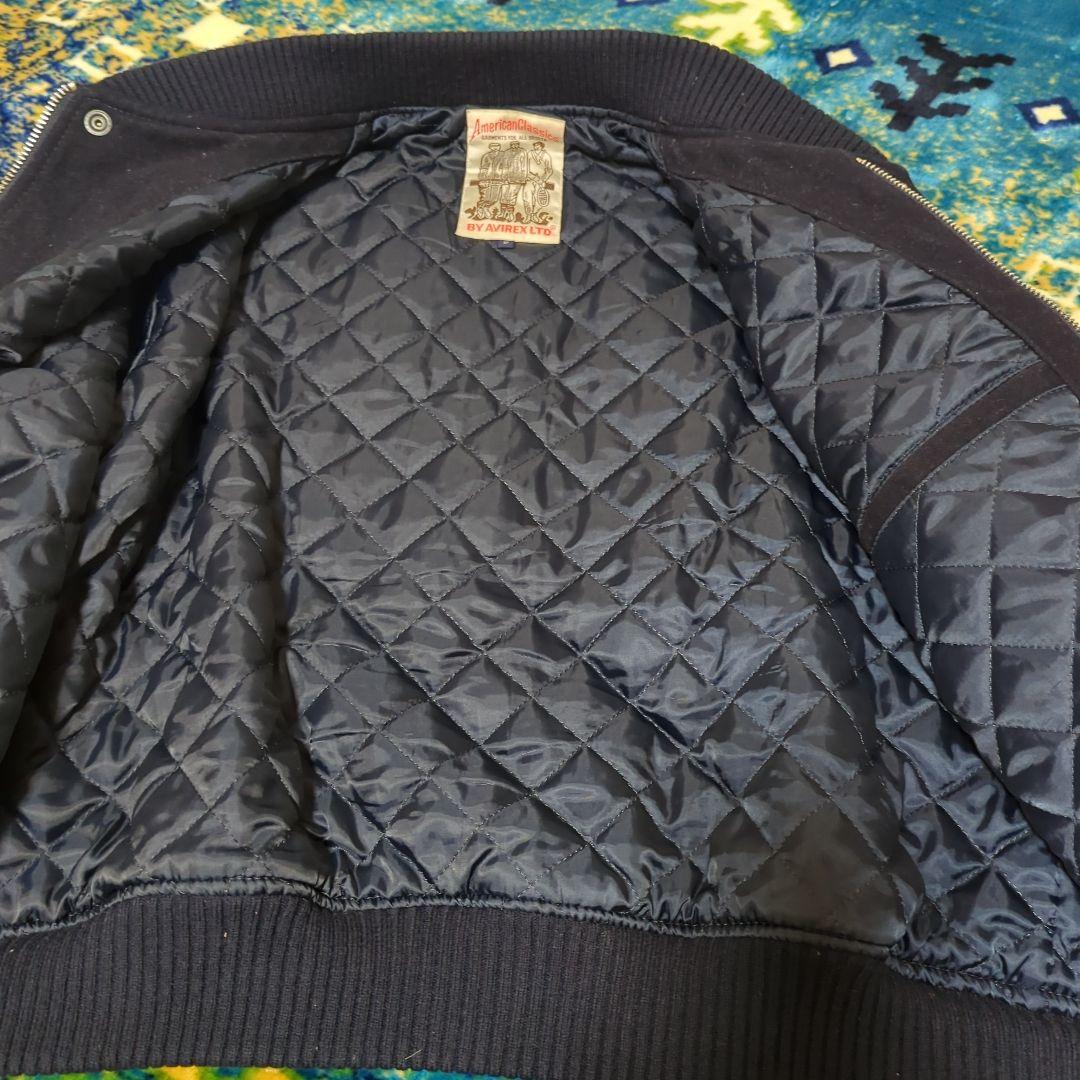 AVIREX　VARSITYJACKETTORCH & LAURELスタジャン革