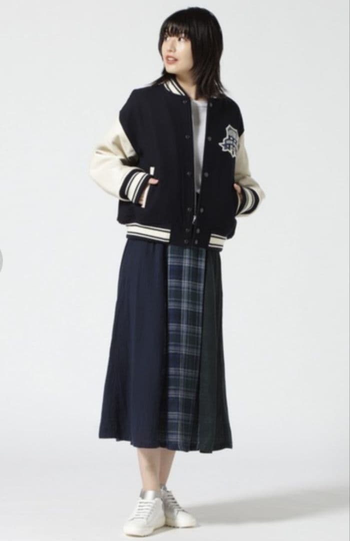 AVIREX　VARSITYJACKETTORCH & LAURELスタジャン革