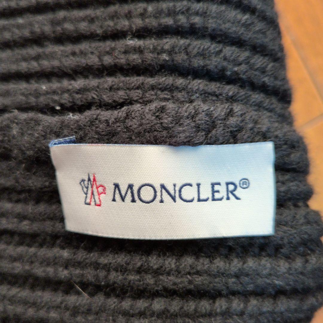 MONCLER ブラック ニット帽