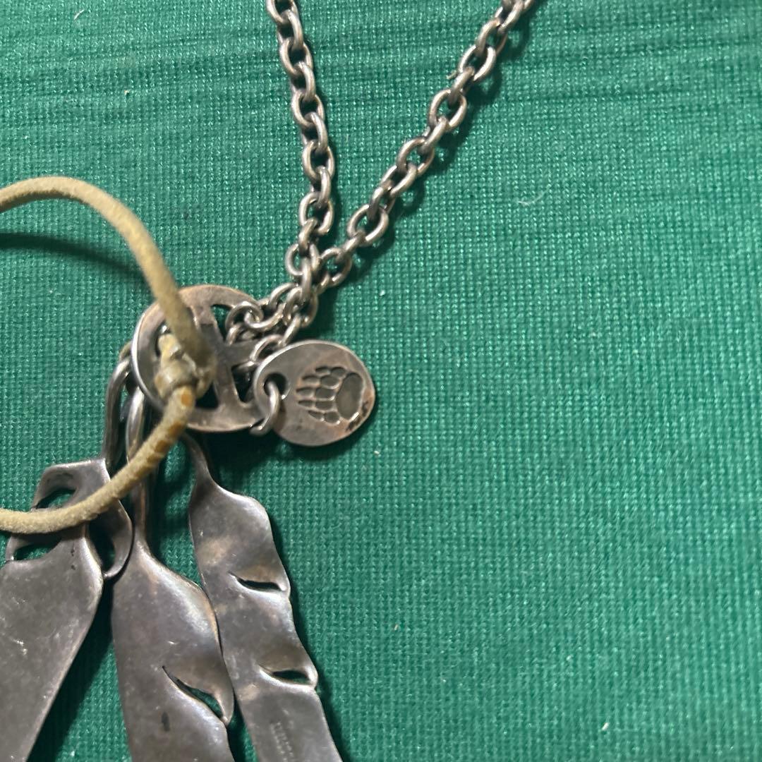 NATIVE SPIRIT SILVER フェザー ネックレス