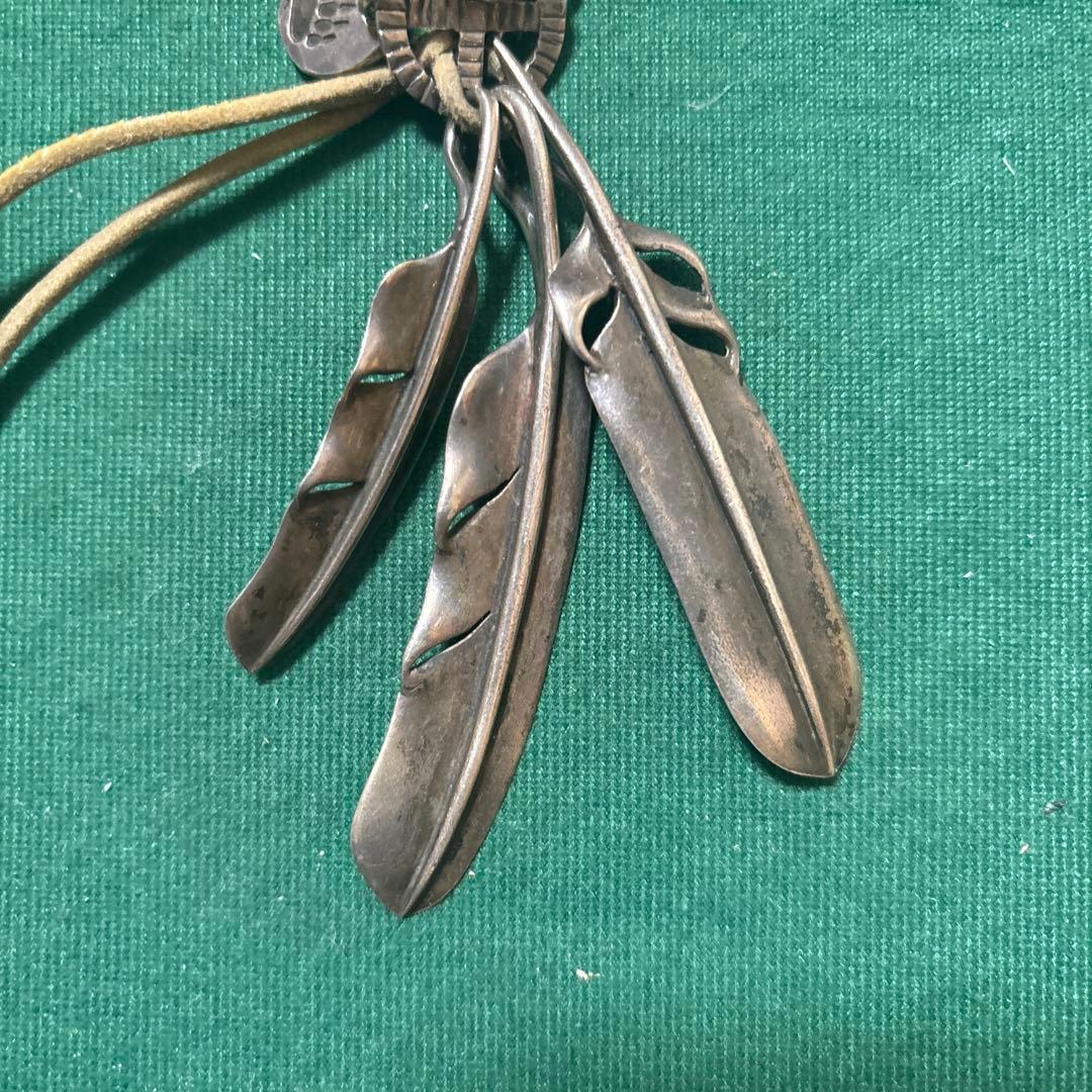 NATIVE SPIRIT SILVER フェザー ネックレス