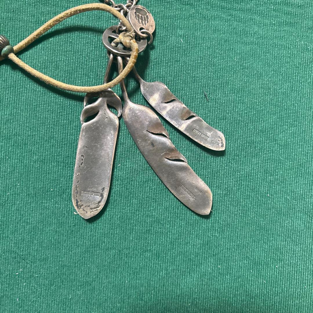 NATIVE SPIRIT SILVER フェザー ネックレス