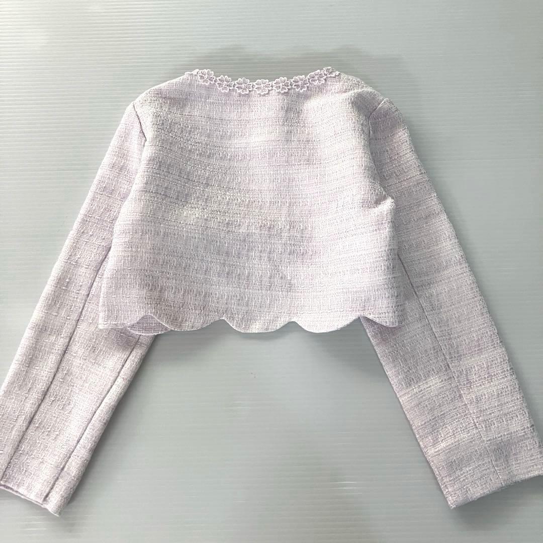 メゾピアノ　ボレロ　ワンピース　アンサンブル　フォーマル　現行品　120